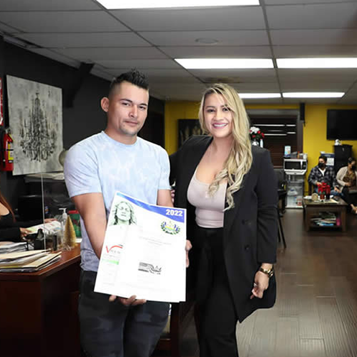 carta poder para EL Salvador